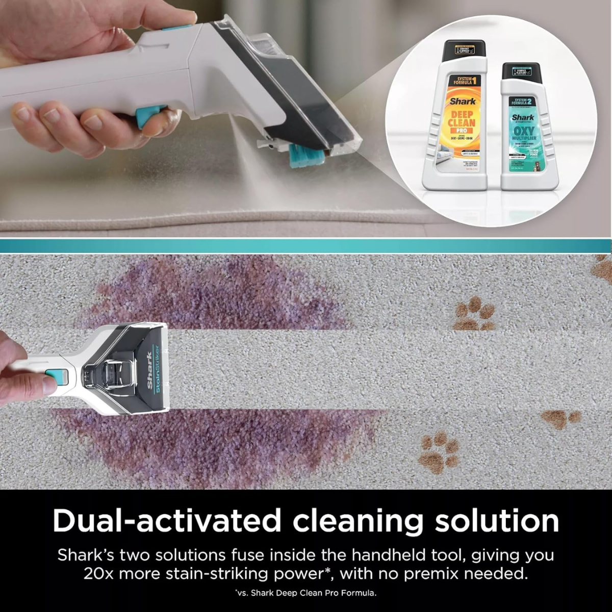 CleanJet™ Vacuum – Refresh your space by removing odors and stains