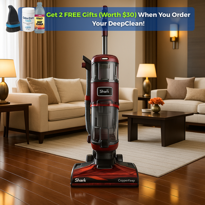 DeepClean™ Vacuum – Removes stains, odors, and moisture in minutes