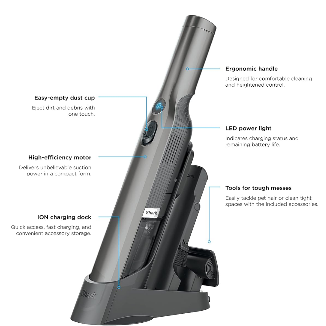 ProClean™ Vacuum – Compact design, unmatched cleaning power.