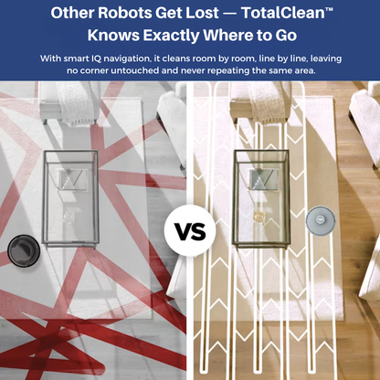 TotalClean™ Robot Vacuum – Smart cleaning for every corner
