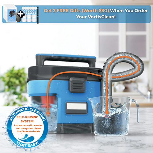 VortisClean Vacuum – Compact, Powerful & Ready for Anything