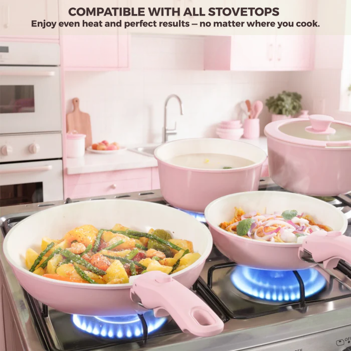 ZenCook™ Ceramic Cookware Set – 20 Pieces
