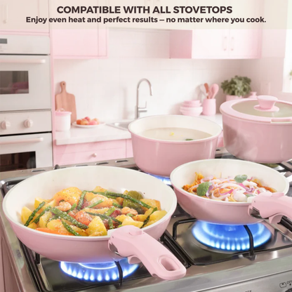 ZenCook™ Ceramic Cookware Set – 20 Pieces
